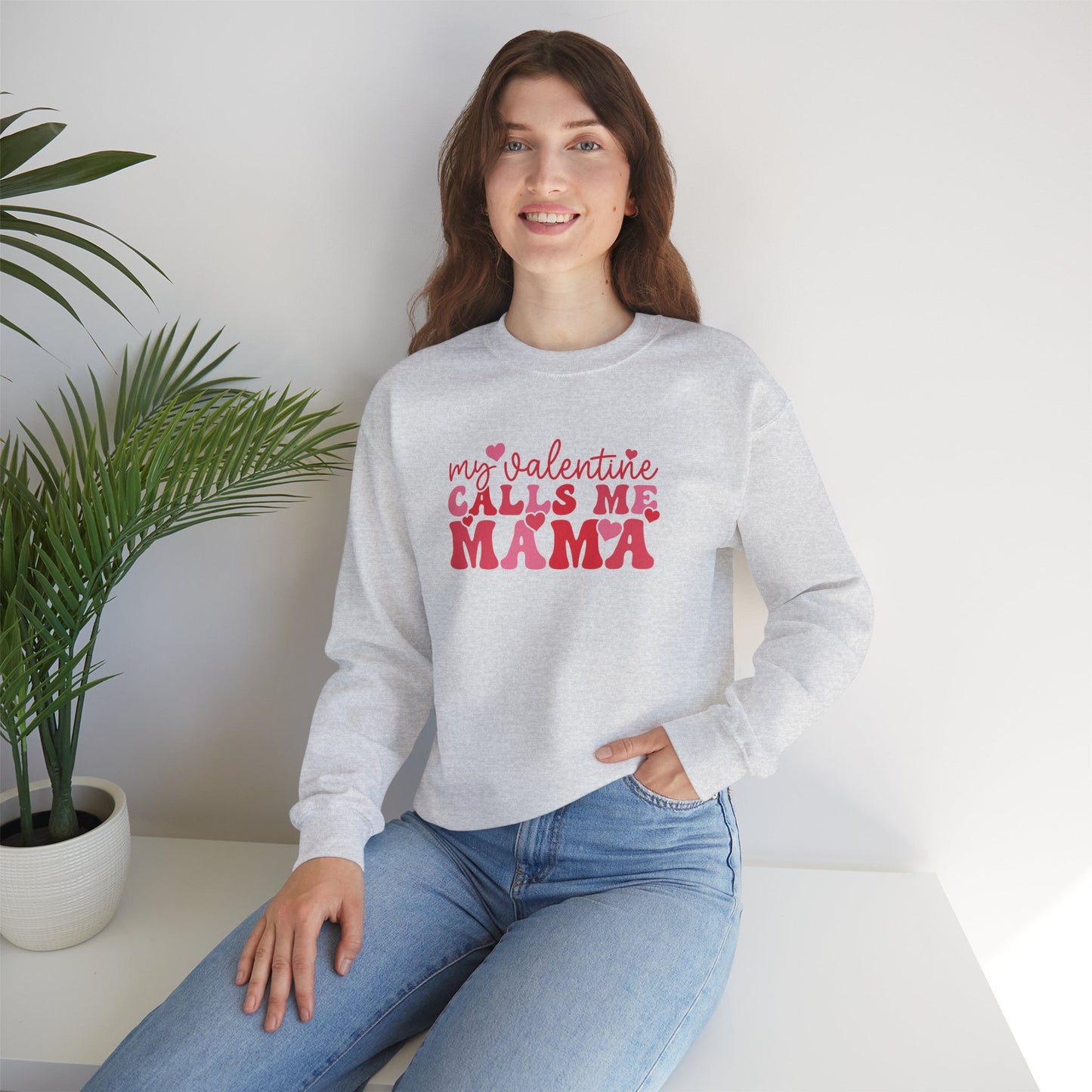 Mama Valentine Crewneck Sweatshirt