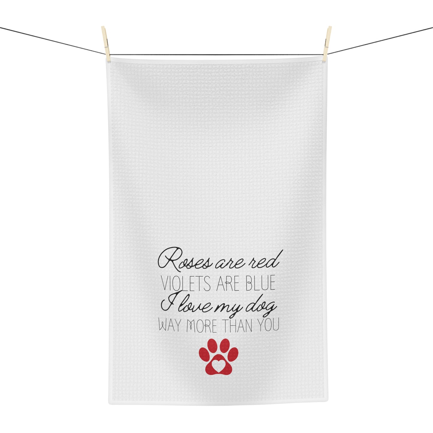 Love my Dog Microfiber Tea Towel