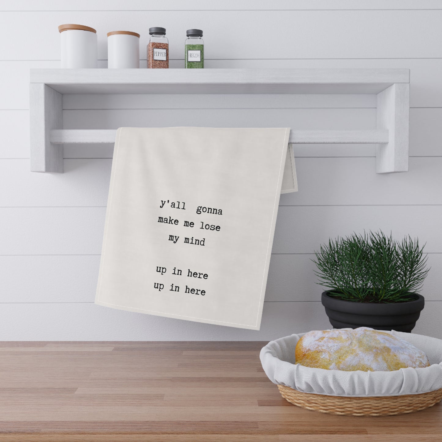 Lose My Mind Tea Towel