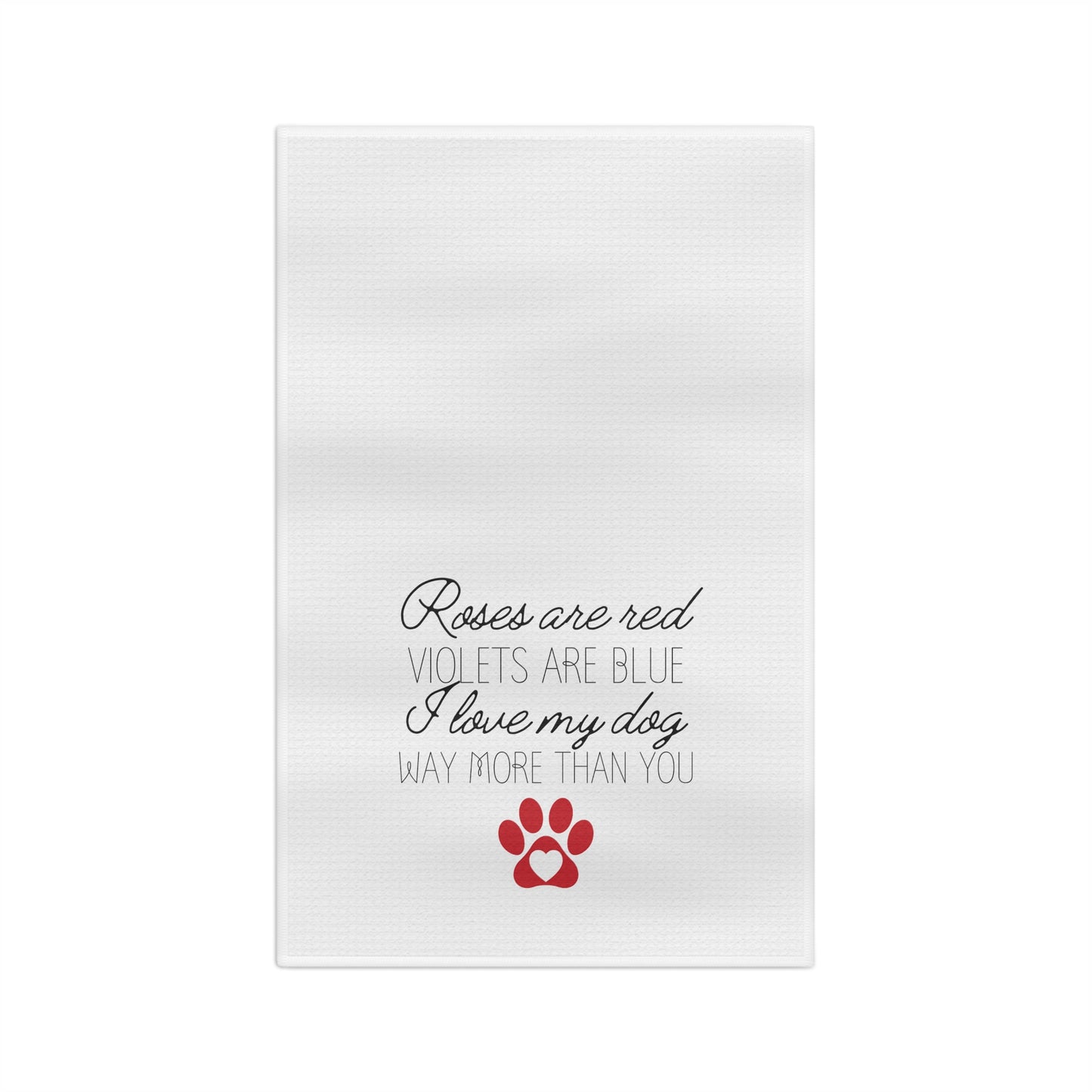 Love my Dog Microfiber Tea Towel