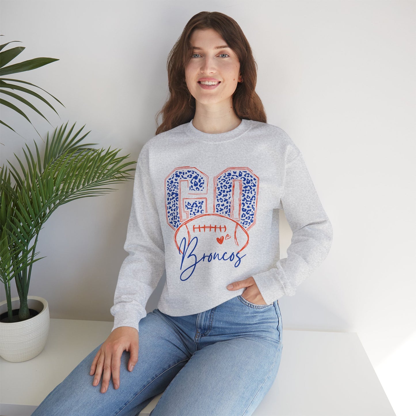 Denver Broncos Crewneck Sweatshirt