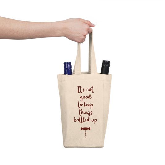 Bottled-Up Double Wine Tote Bag