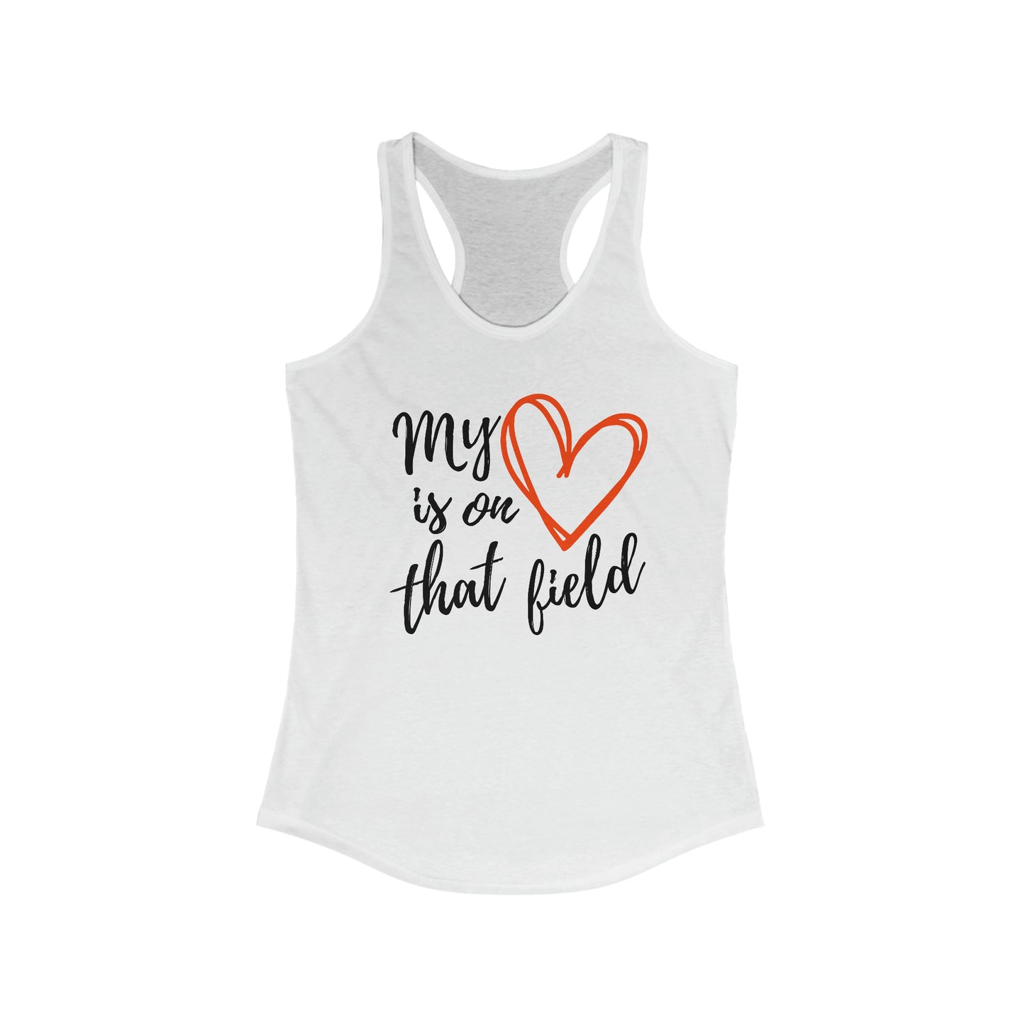 Heart on that Field Tank Top