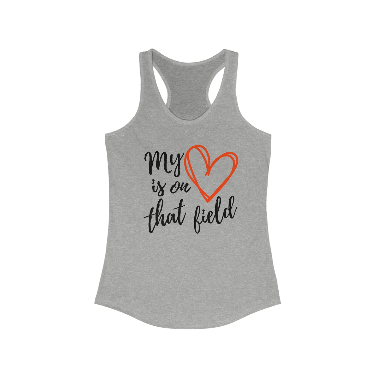 Heart on that Field Tank Top