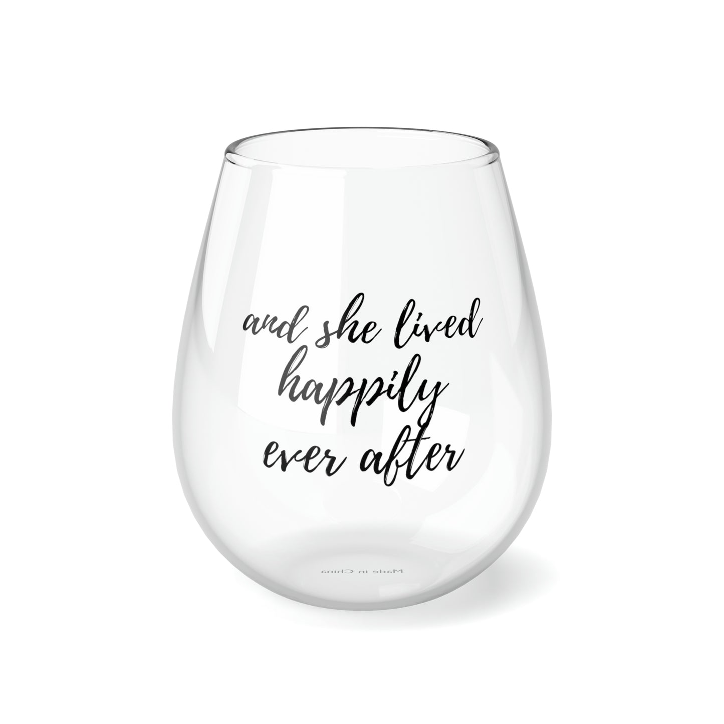 Stemless Wine Glass