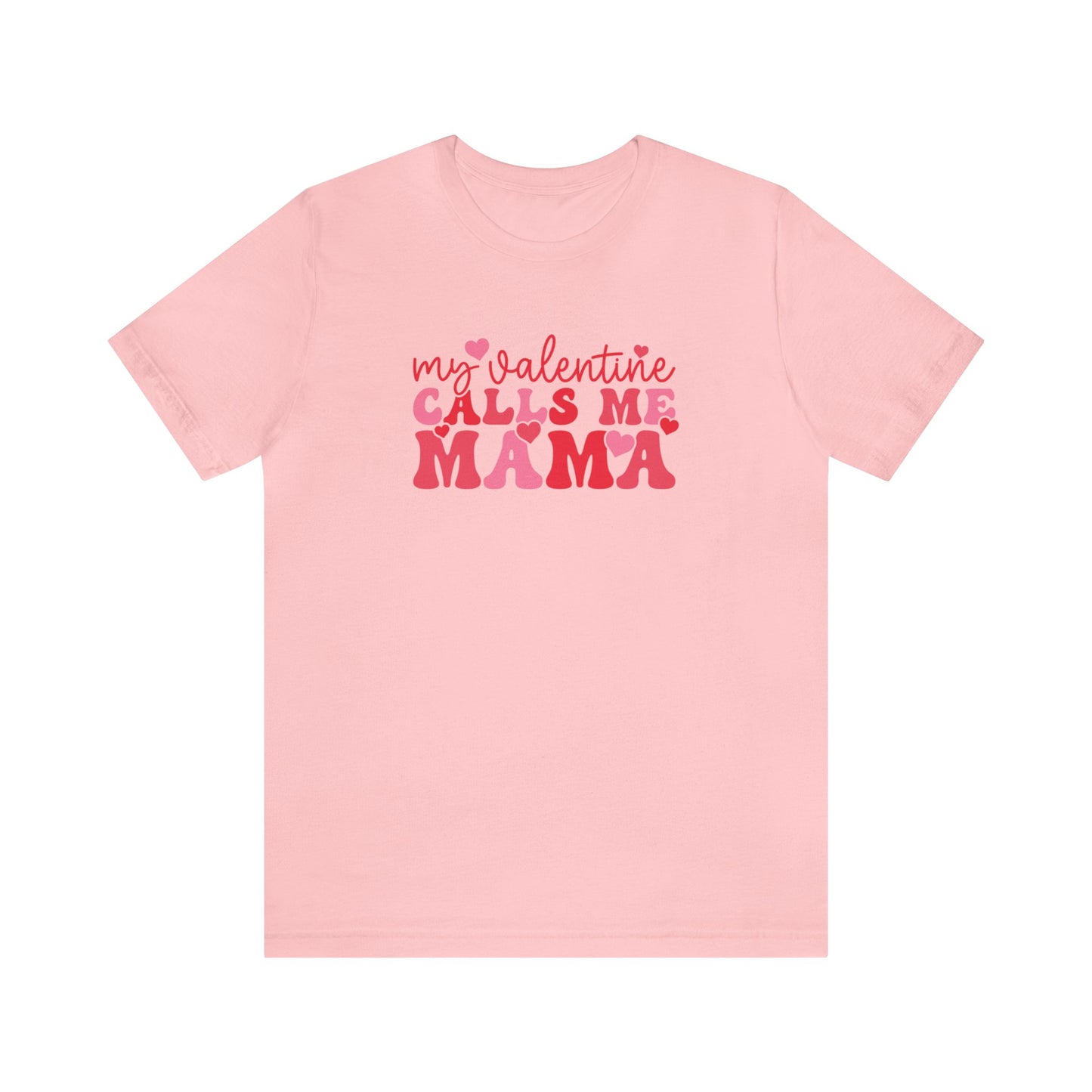 Mama Valentine Jersey Short Sleeve Tee