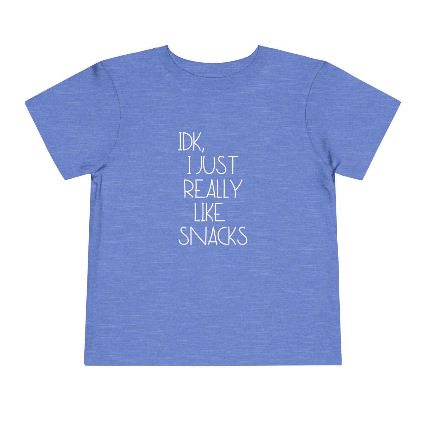 Snacks Toddler Short Sleeve Tee