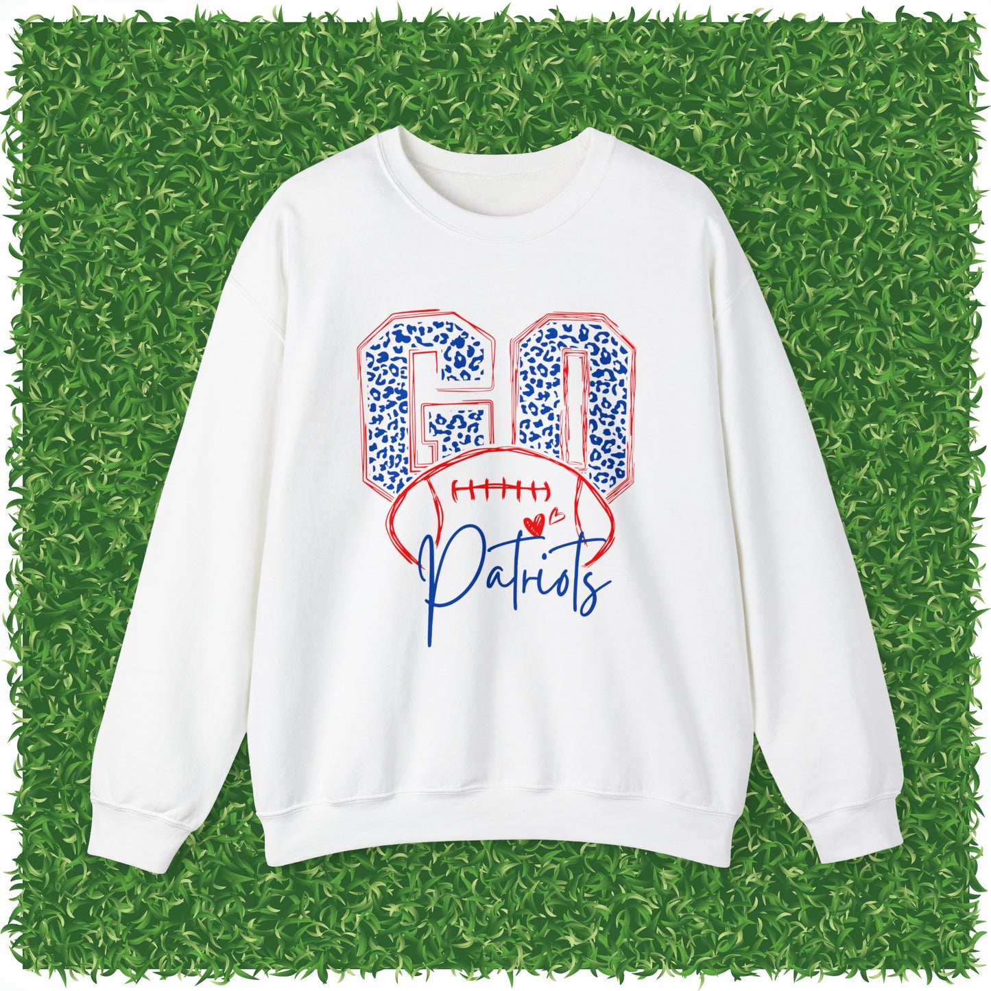 New England Patriots Crewneck Sweatshirt