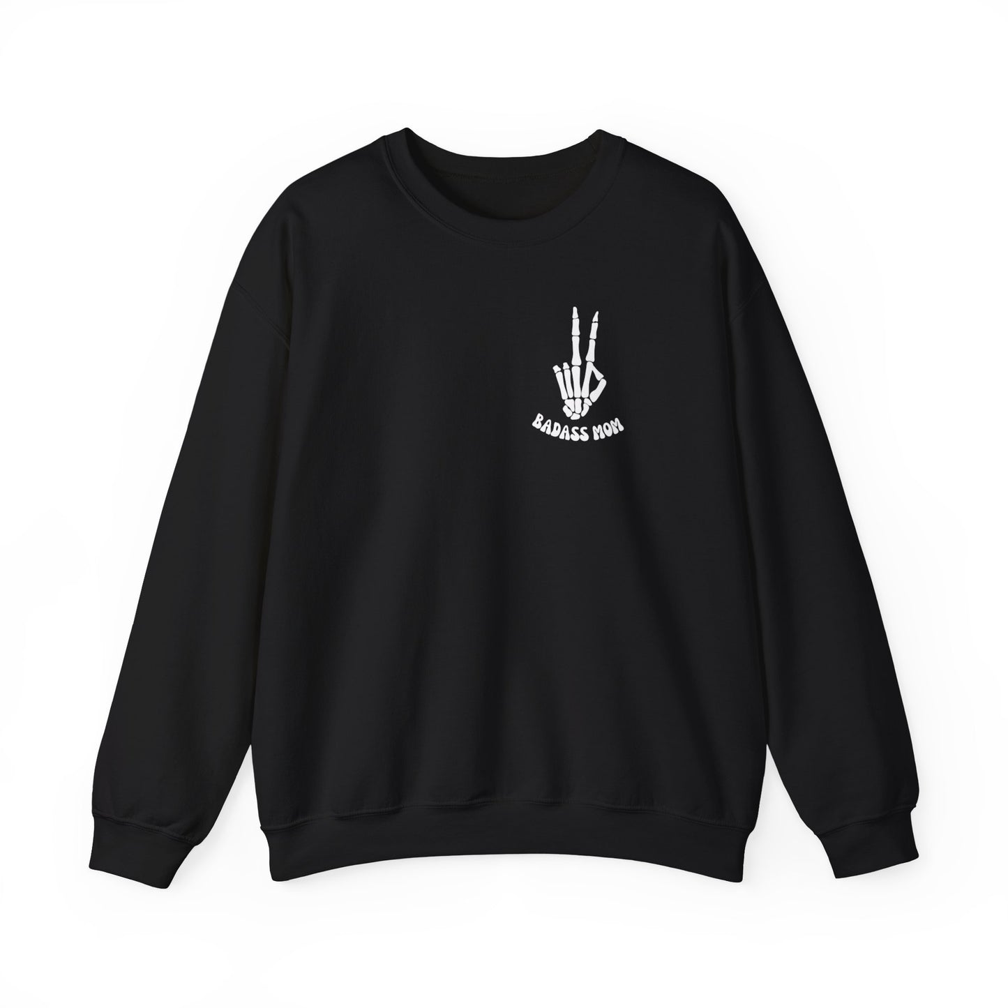 Badass Moms Club Crewneck Sweatshirt (Front & Back Design)