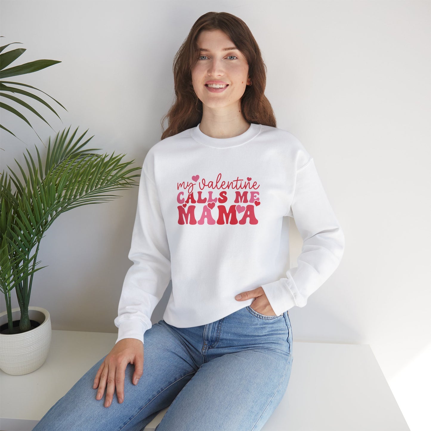 Mama Valentine Crewneck Sweatshirt