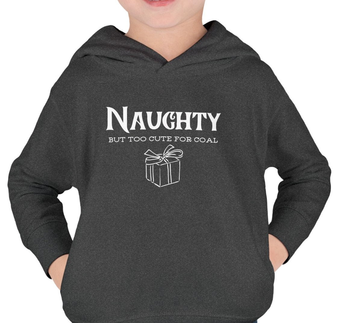 Naughty but too cute for Coal Kids Unisex Pullover Fleece Hoodie