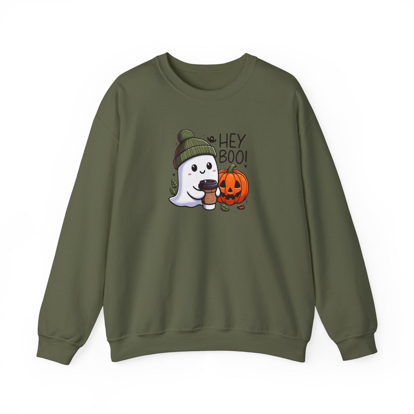 Halloween Ghost Crewneck Sweatshirt