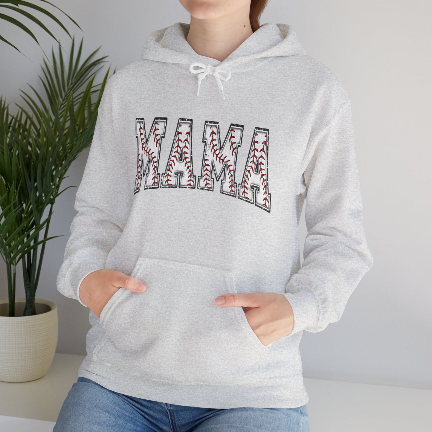 Baseball Mama Hooded Sweatshirt