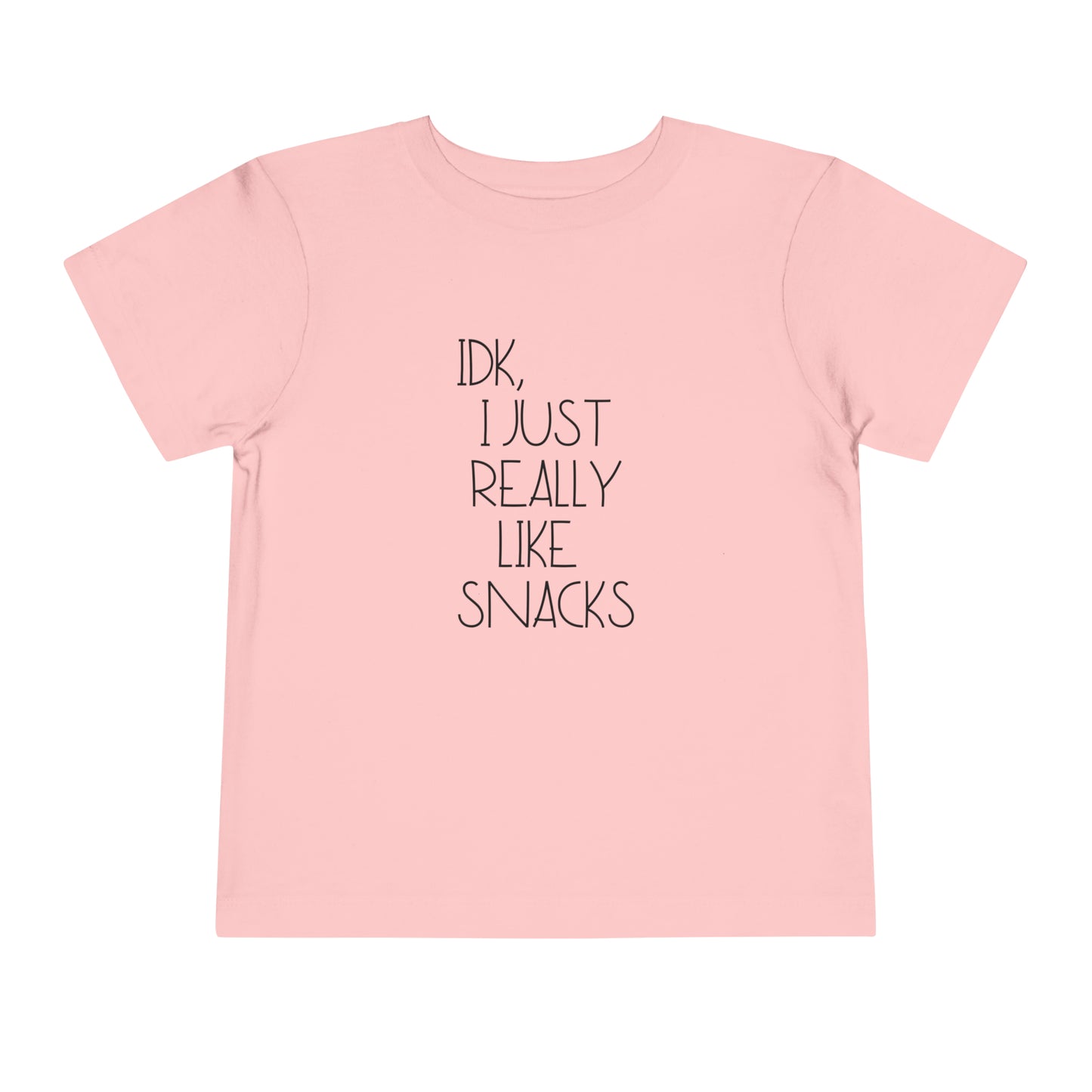 Snacks Toddler Short Sleeve Tee