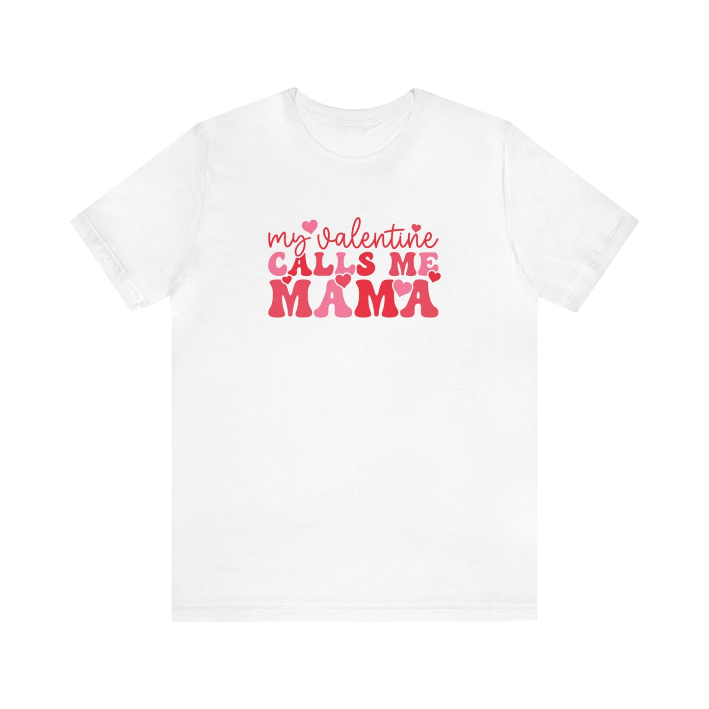 Mama Valentine Jersey Short Sleeve Tee