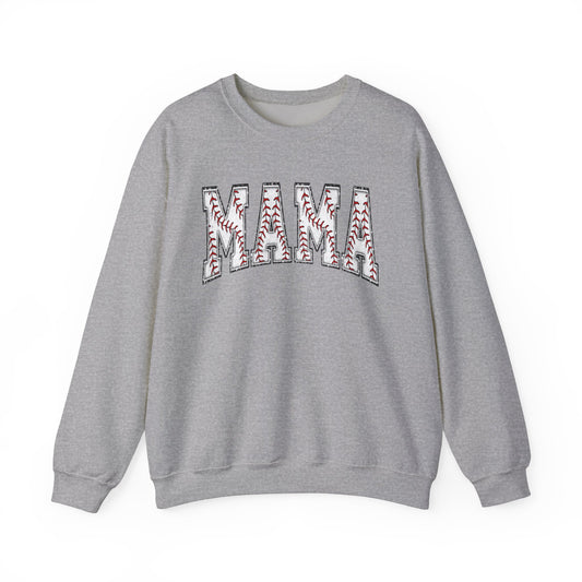 Baseball Mama Crewneck Sweatshirt