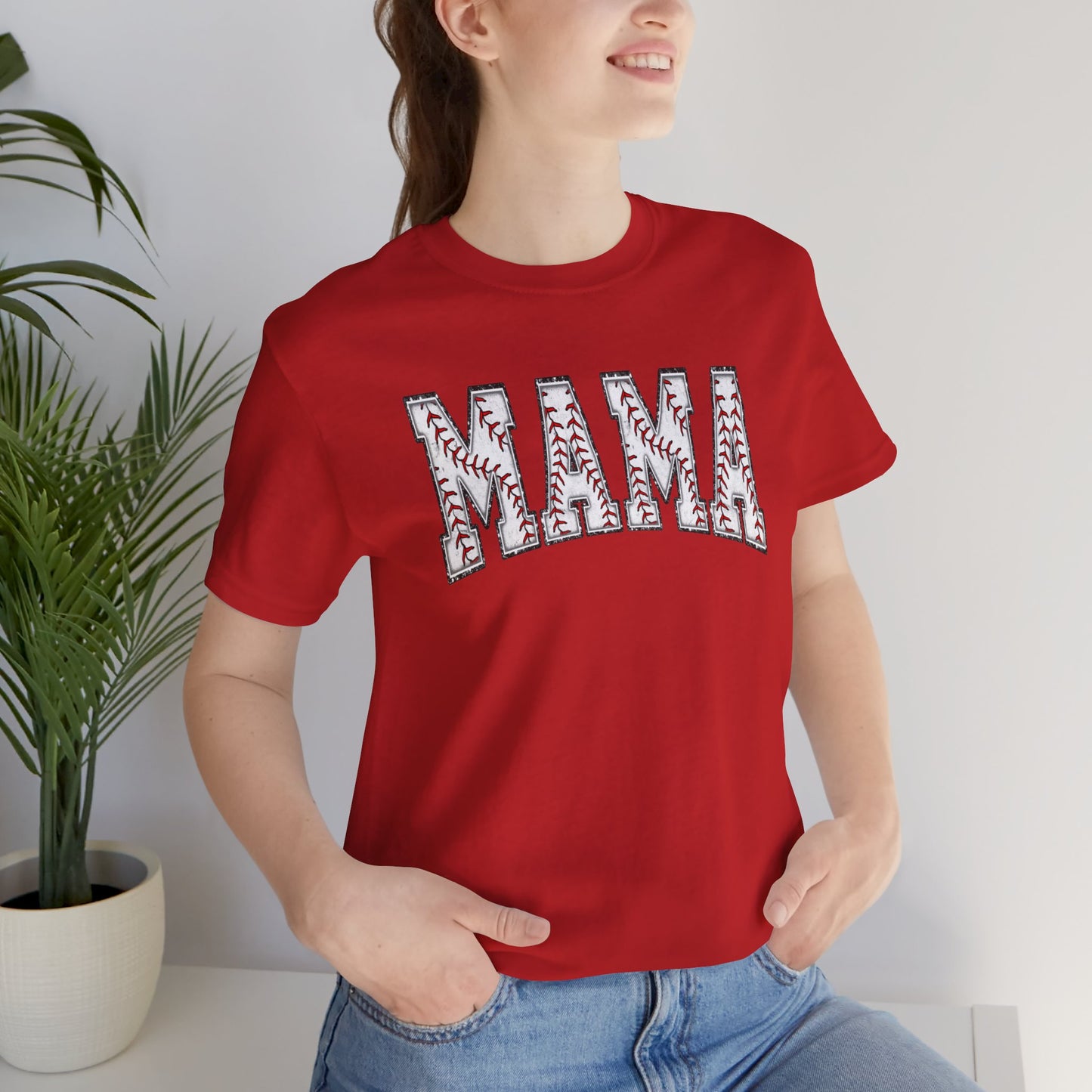 Baseball Mama Short Sleeve Tee