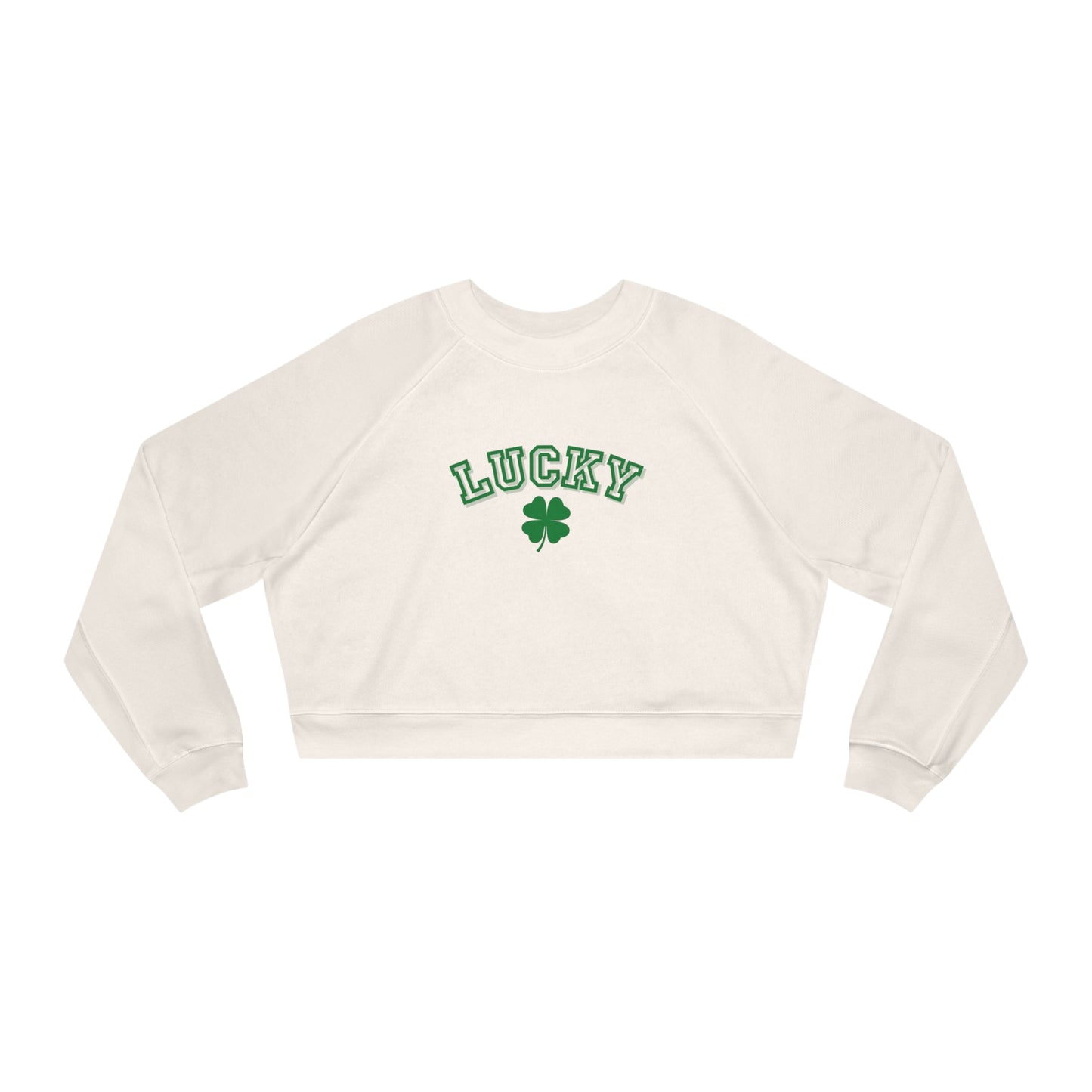 Lucky Women's Cropped Fleece Pullover