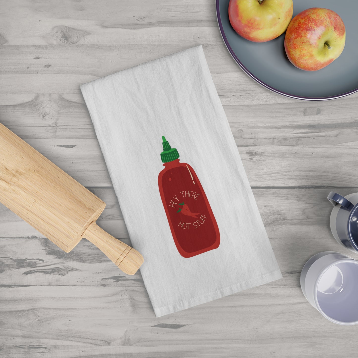 Hot Stuff Tea Towel