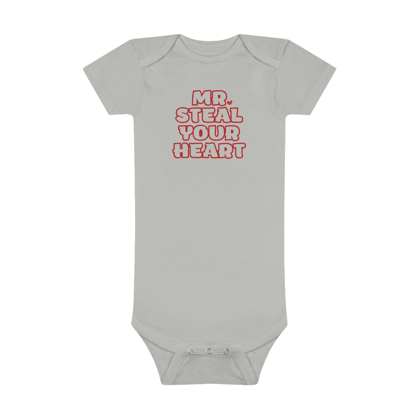 Steal Your Heart Baby Short Sleeve Onesie®