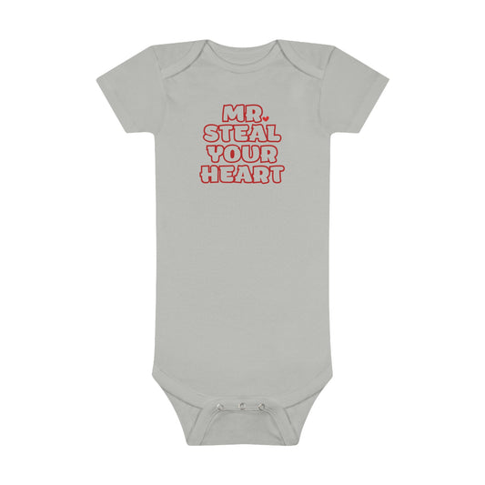 Steal Your Heart Baby Short Sleeve Onesie®