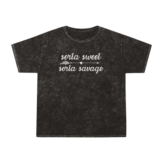 Sweet & Savage Mineral Wash T-Shirt