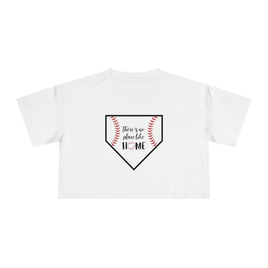 No Place Like Home Women's Crop Tee